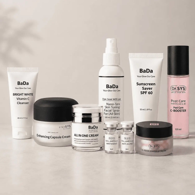 Authentic Korean medical grade skincare products featured collection by CellGlow Pakistan