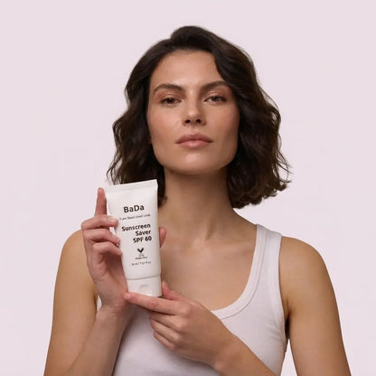 Applying_BaDa_Sunscreen_Saver_SPF_60_-_Buy_Online_in_Pakistan